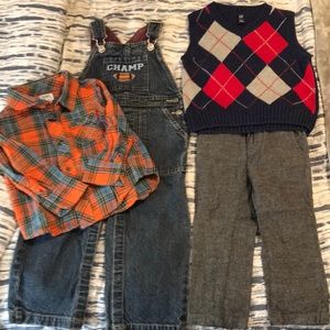 Toddler boys 2t - bundle of 4